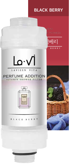 Lo·Vi Black Berry vitamin shower filter