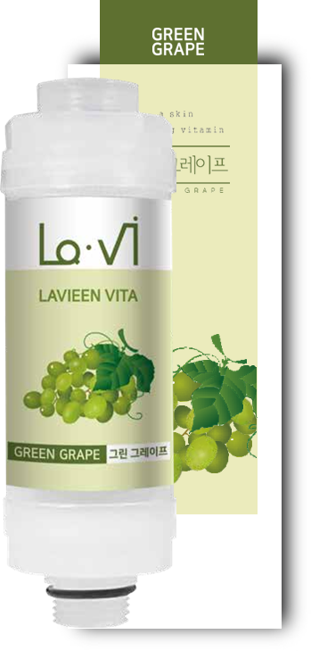 Lo·Vi Green Grape vitamin shower filter