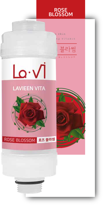 Lo·Vi Rose Blossom vitamin shower filter