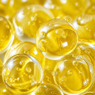 Vitamin C gel close-up